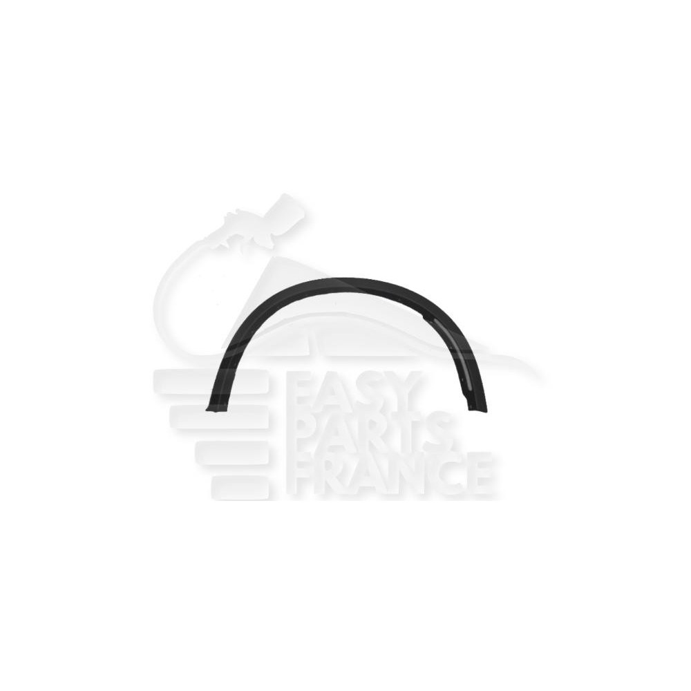 ELARGISSEUR AILE AVANT-DROIT NOIR pour BMW X6