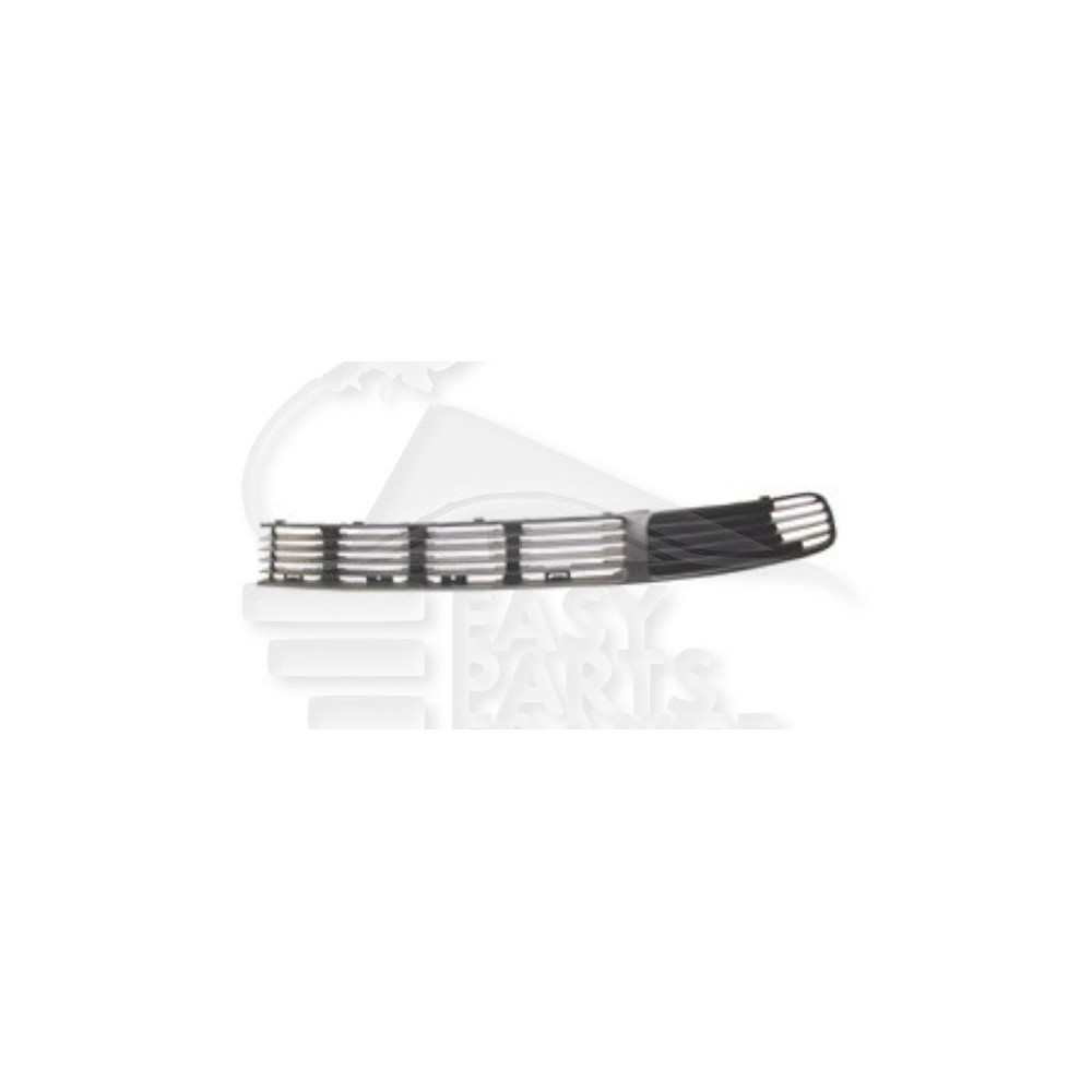 GRILLE DE PARE-CHOC AVANT-GAUCHE NOIRE pour VOLKSWAGEN PASSAT