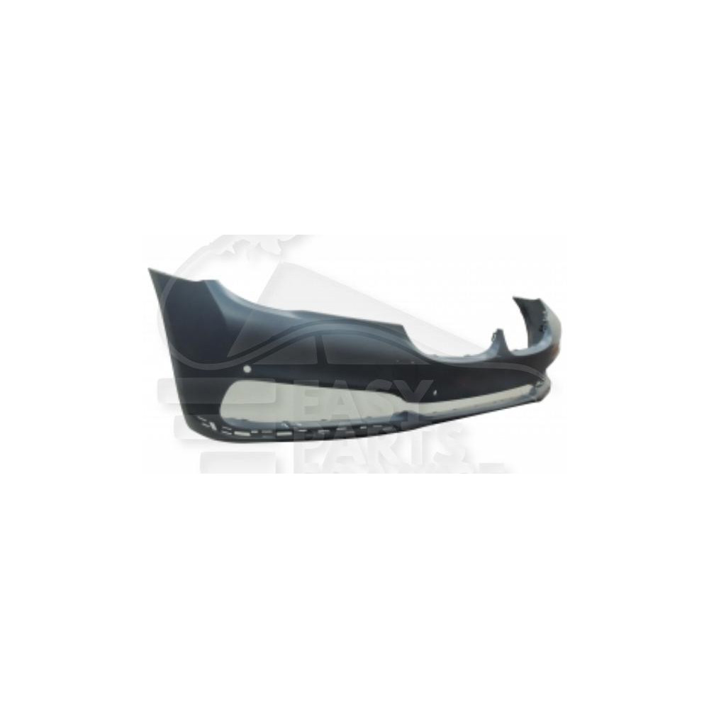 PARE-CHOC AVANT A PEINDRE AVEC PACKONTROL - SANS LAVE PHARE - SANS EMPLACEMENT CAMERA - AVEC CACHE CROCHET pour BMW S7