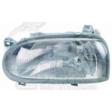 PHARE OPTIQUE GAUCHE H4 MANUEL pour VOLKSWAGEN GOLF