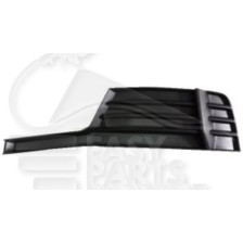 GRILLE DE PARE-CHOC AVANT-GAUCHE NOIRE pour AUDI A3