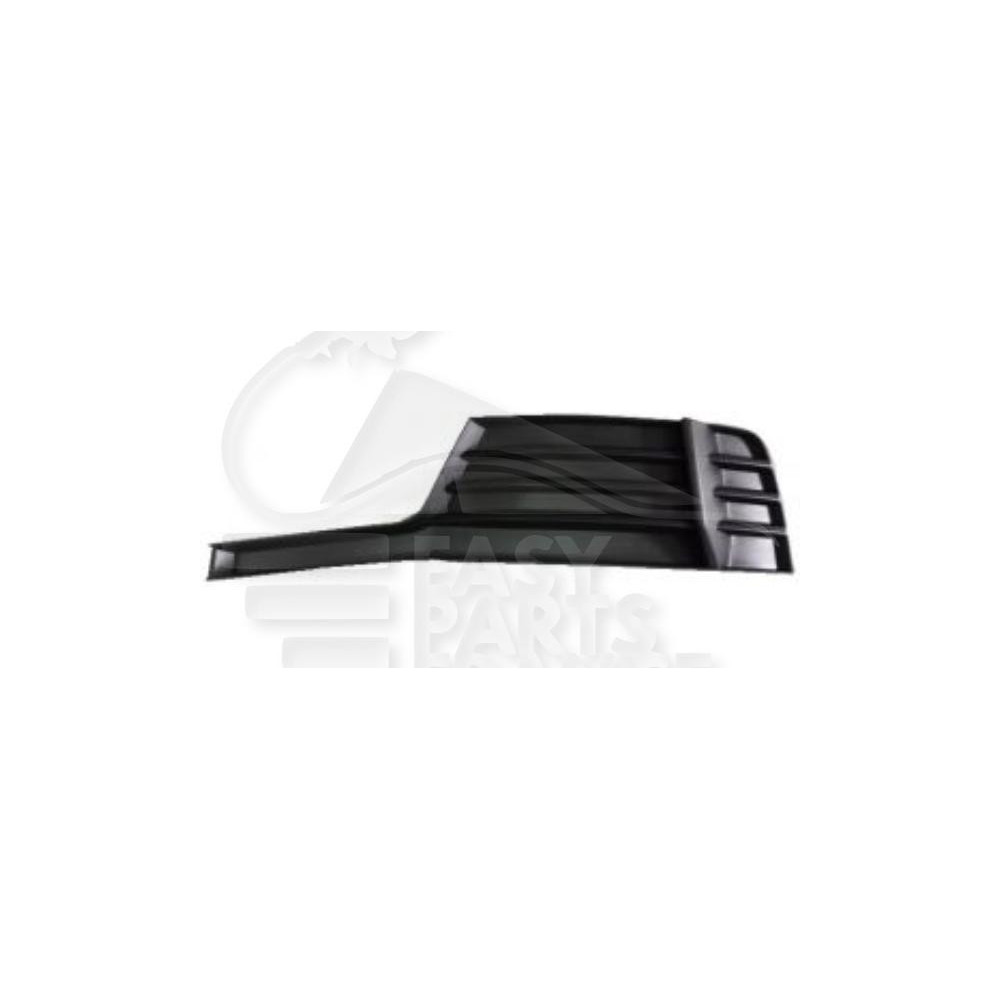 GRILLE DE PARE-CHOC AVANT-GAUCHE NOIRE pour AUDI A3