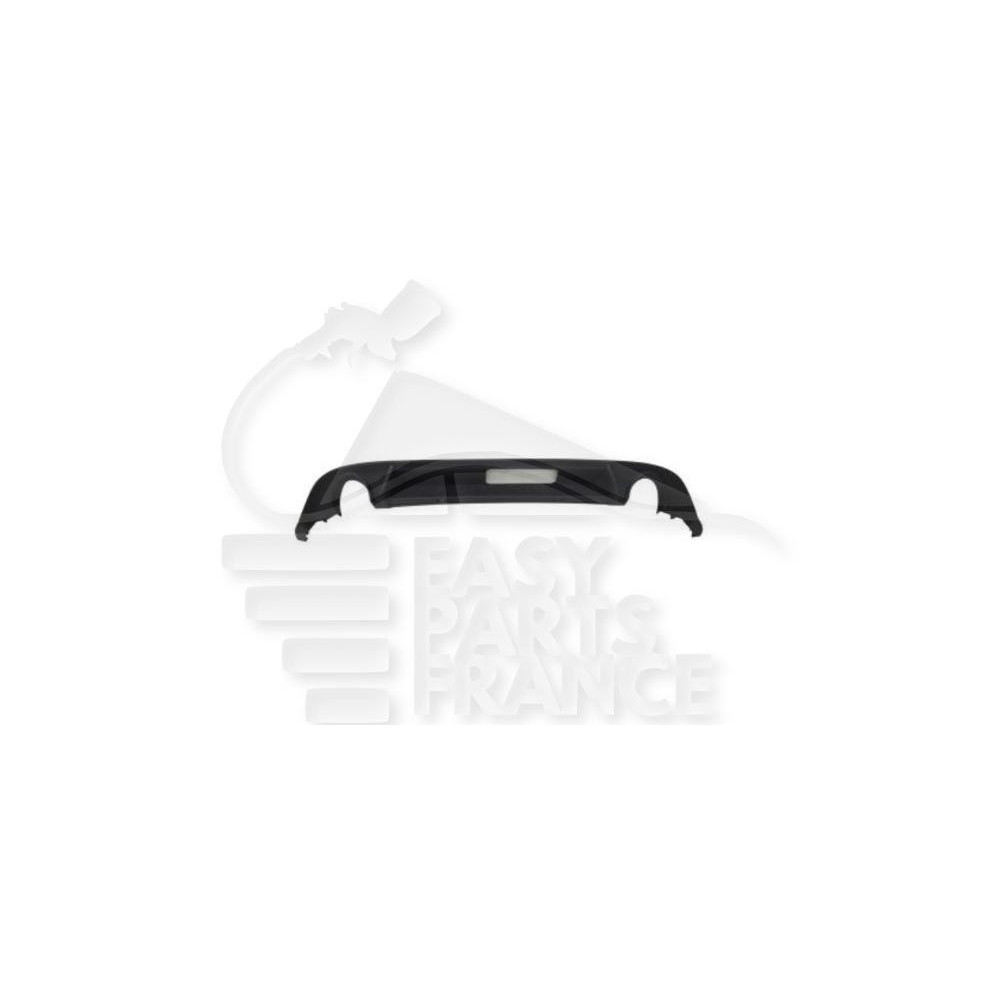 SPOILER DE PARE-CHOC ARRIÈRE NOIR pour VOLKSWAGEN GOLF