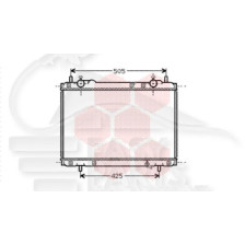 RADIATEUR 1.9 JTD 375 X 565 X 42 pour FIAT MAREA