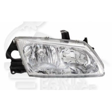 PHARE OPTIQUE DROIT H7+H1 MANUEL OU ÉLECTRIQUE pour NISSAN ALMERA