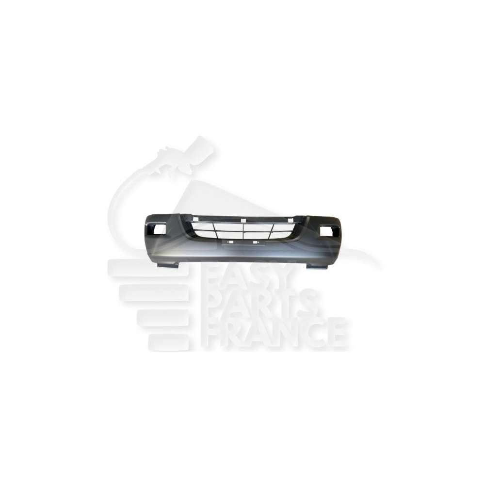 PARE-CHOC AVANT NOIR MODÈLE 2 WD pour ISUZU D MAX