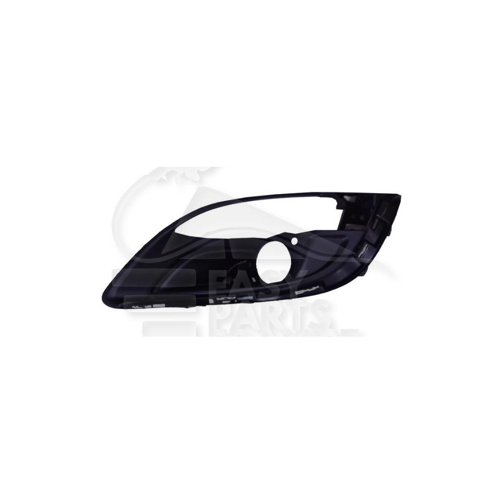 GRILLE DE PARE-CHOC AVANT-GAUCHE NOIRE AVEC EMPLACEMENT ANTI-BROUILLARD pour OPEL ASTRA