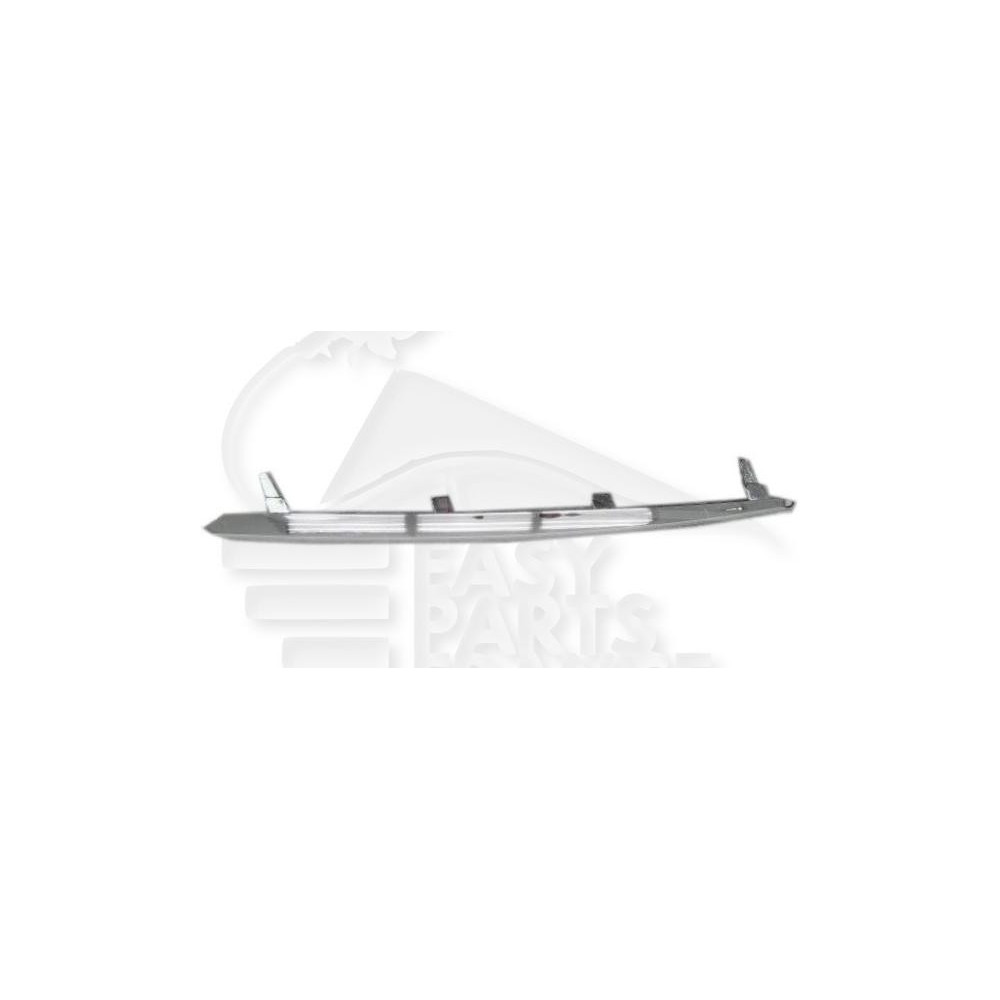 MOULURE DE GRILLE DE CALANDRE DROIT CHROMEE pour TOYOTA AURIS