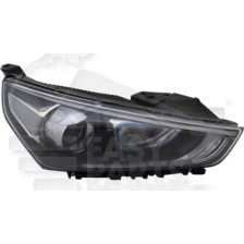 PHARE OPTIQUE DROIT H7+HB3 ÉLECTRIQUE AVEC MOTEUR FOND BLEU pour HYUNDAI IONIC