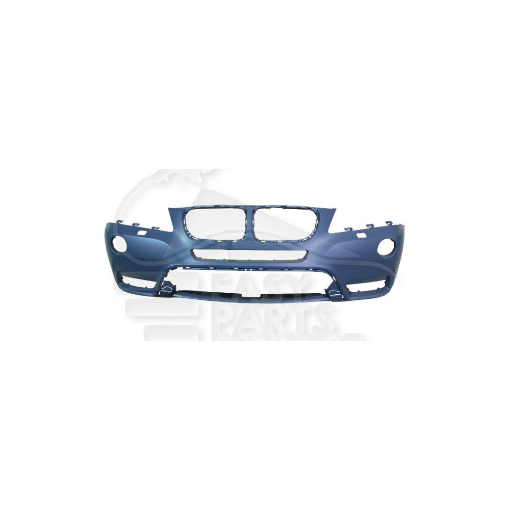 PARE-CHOC AVANT SUPÉRIEUR A PEINDRE AVEC LAVE PHARE pour BMW X3