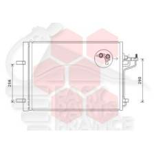 CONDENSEUR 1.6I ECOBOOST - 2.0 TDCI 605 X 470 X 16 