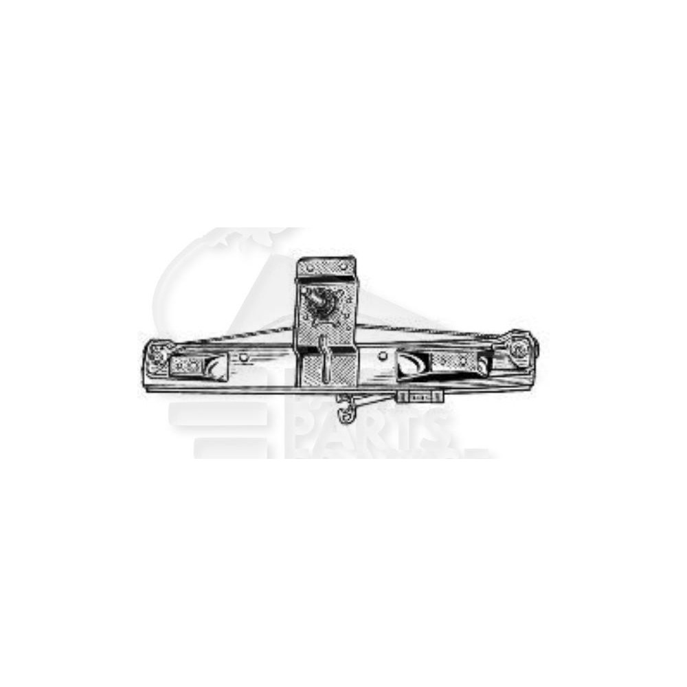 LEVE VITRE ARRIÈRE-GAUCHE MANUEL pour OPEL CORSA