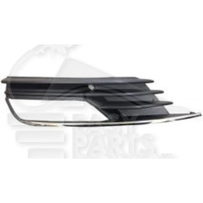 GRILLE DE PC AVG A/EMPL AB - A/MOULURE CHROMEE NOIRE 
