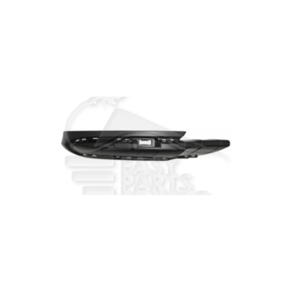 SPOILER DE PARE-CHOC AVANT-DROIT NOIR pour MERCEDES CLASSE GLE
