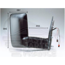 RÉTROVISEUR DROIT ÉLECTRIQUE BRAS LONG 225 MM pour IVECO DAILY