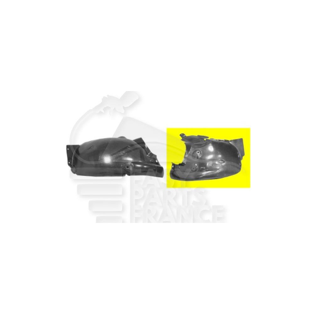 PARE-BOUE AILE AVANT-GAUCHE - ARRIÈRE - ROUE 15 P pour RENAULT CLIO
