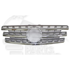 GRILLE DE CALANDRE ARGENT A/MOULURE CHROMEE 
