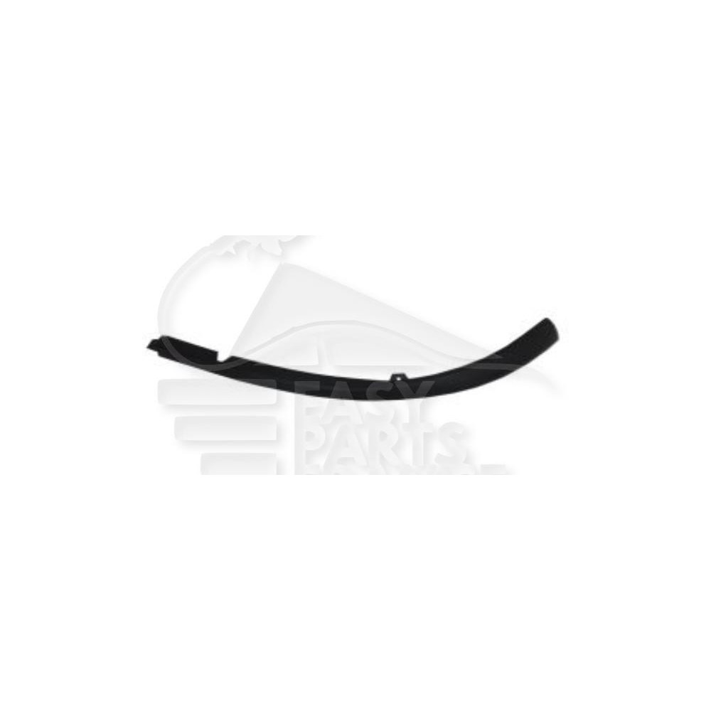 SPOILER DE PARE-CHOC AVANT-GAUCHE NOIR pour TOYOTA AURIS