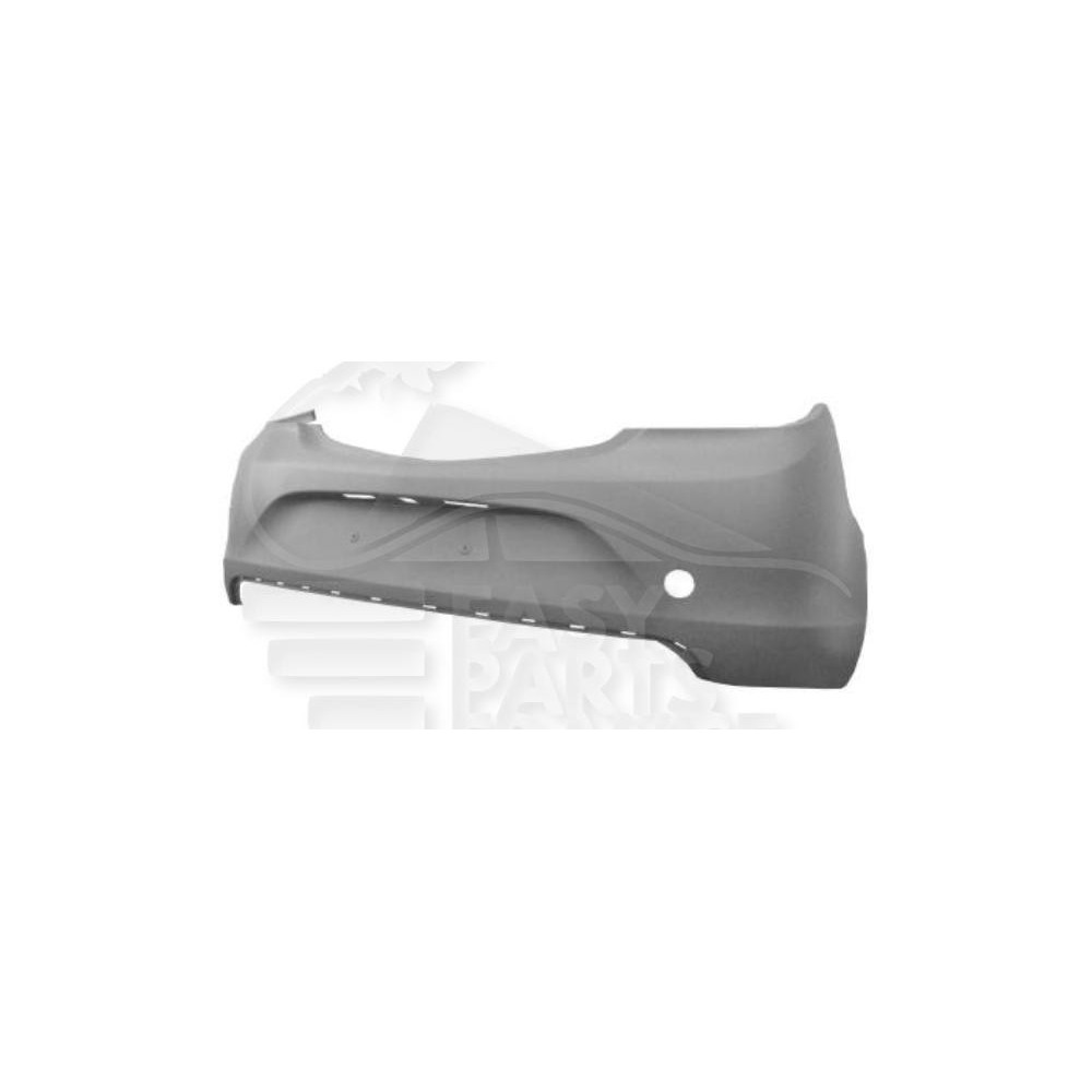 PARE-CHOC ARRIÈRE A PEINDRE SANS CAMERA - SANS DECOUPE PACKONTROL 4/5-PORTES pour OPEL INSIGNIA