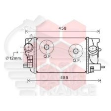 ECHANGEUR 1.4I TURBO 88/103KW 217 X 315 X 64 