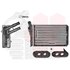 RADIATEUR DE CHAUFFAGE TOUS TYPES 235 X 157 X 40 pour VOLKSWAGEN CADDY