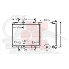 RADIATEUR 2.0 JTDFAP 464 X 563 X 27 pour LANCIA THESIS
