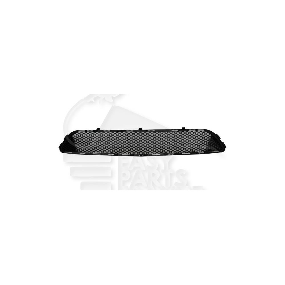 GRILLE DE PARE-CHOC AVANT CENTRALE NOIRE AMG pour MERCEDES CLASSE C - W204