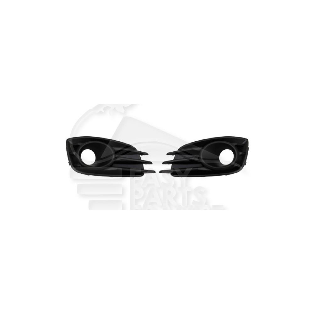 GRILLE DE PARE-CHOC AVANT-DROIT AVEC EMPLACEMENT ANTI-BROUILLARD NOIRE pour SUZUKI SWIFT