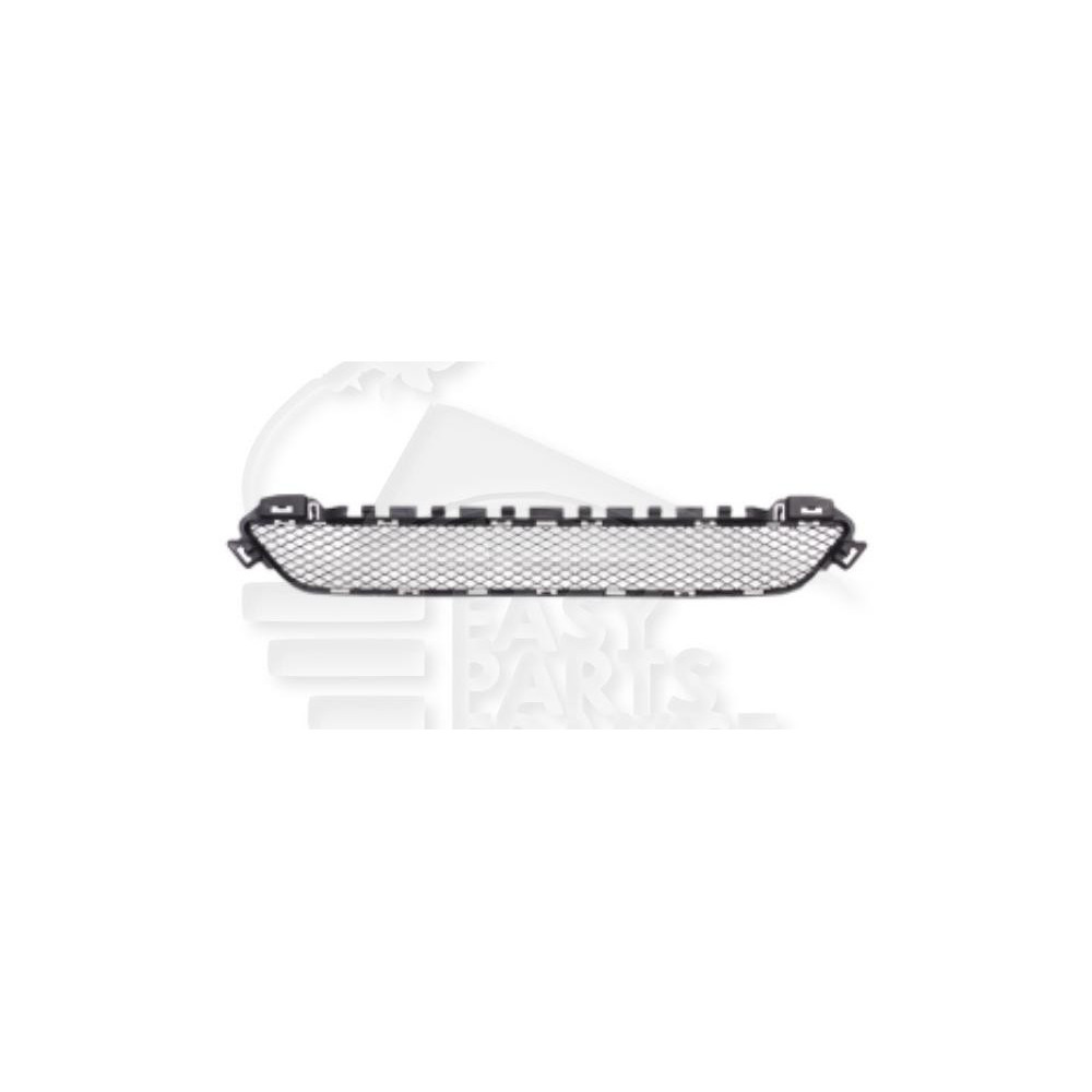 GRILLE DE PARE-CHOC AVANT CENTRALE NOIRE pour MERCEDES CLASSE C - W205