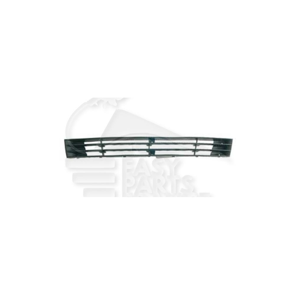 GRILLE CENTRALE DE PARE-CHOC AVANT NOIRE pour HYUNDAI ATOS