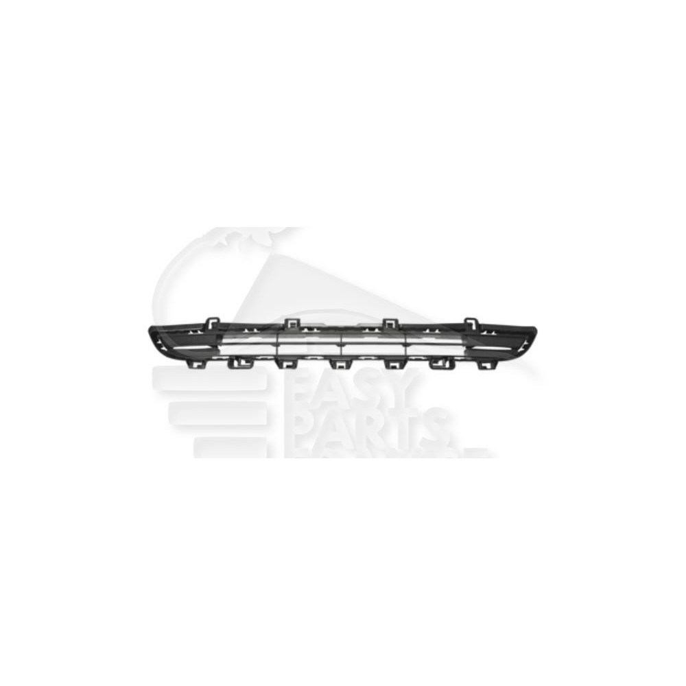 GRILLE DE PARE-CHOC AVANT SUPÉRIEUR NOIRE pour BMW X3