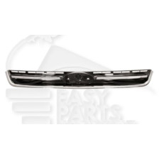 GRILLE DE CALANDRE NOIRE A/MOULURE CHROMEE 