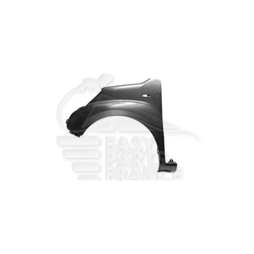 AILE AVANT-GAUCHE AVEC EMPLACEMENT FEU SANS MOULURE pour CITROEN NEMO
