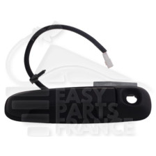 POIGNEE DE HAYON NOIRE AVEC TROU BARILLET pour JEEP CHEROKEE