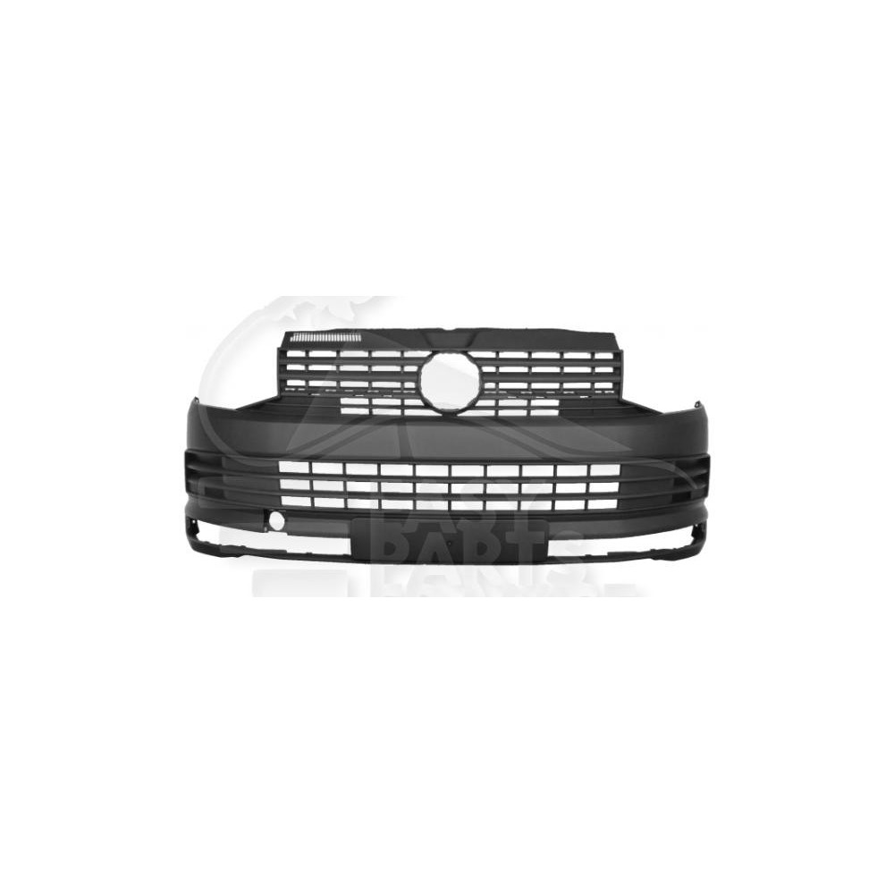 PARE-CHOC AVANT NOIR SANS PACKONTROL pour VOLKSWAGEN TRANSPORTER