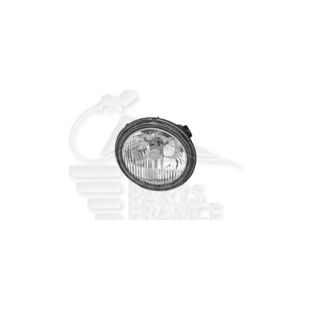 ANTI-BROUILLARD H1 AVANT-GAUCHE pour RENAULT MEGANE CABRIO