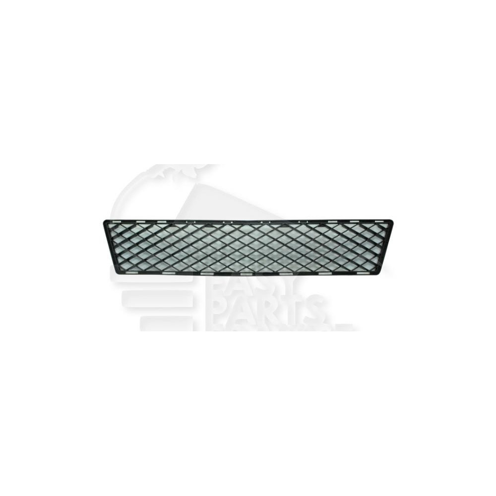 GRILLE CENTRALE DE PARE-CHOC AVANT NOIRE pour MERCEDES CLASSE GLX - X204