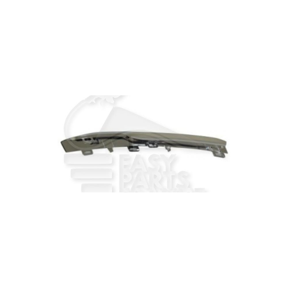 MOULURE DE GRILLE DE CALANDRE DROIT CHROMEE MODÈLE LUXURY LINE pour BMW S3 F 30