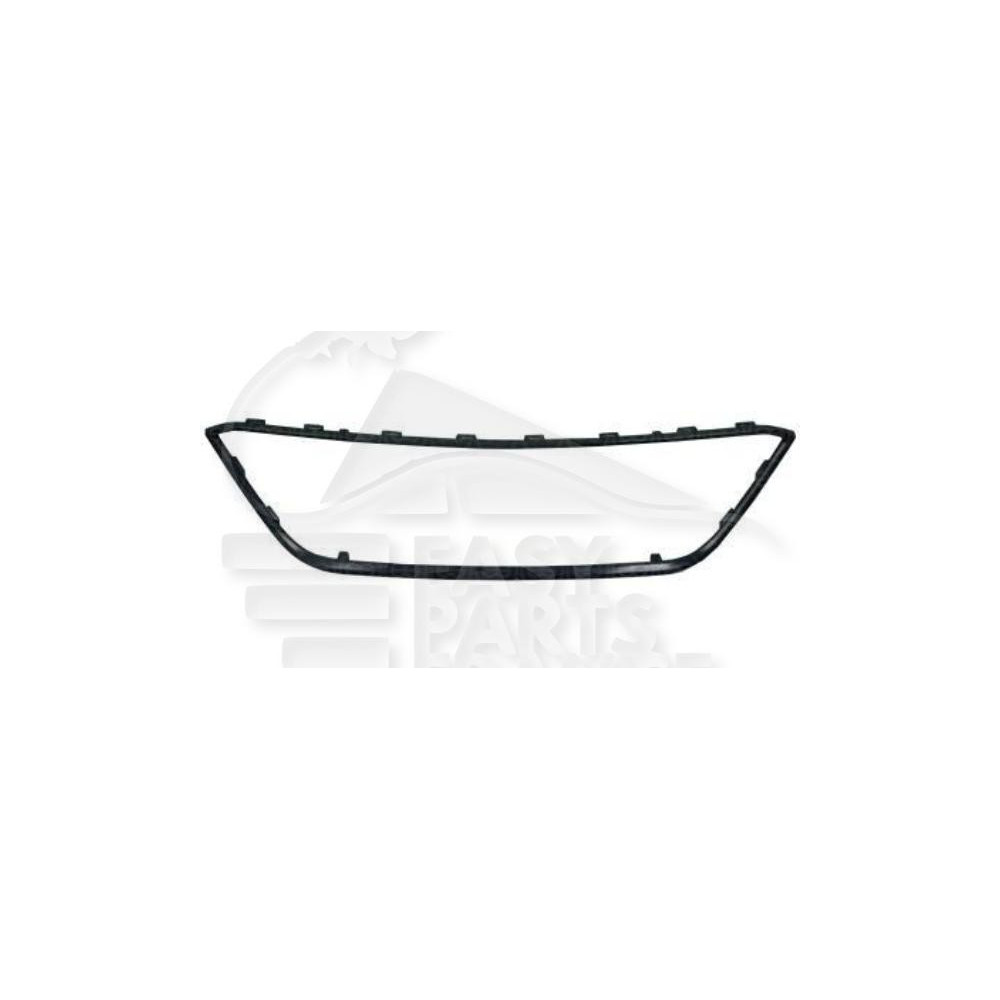 MOULURE DE GRILLE DE CALANDRE NOIRE pour SEAT IBIZA