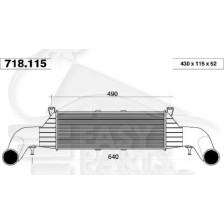 ECHANGEUR 2.0 - 2.2 CDI - 2.5 TD 430 X 133 X 50 pour MERCEDES CLASSE C - W202