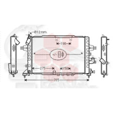 RADIA 1.7 CDTI KW74 600 X 370 X 28 