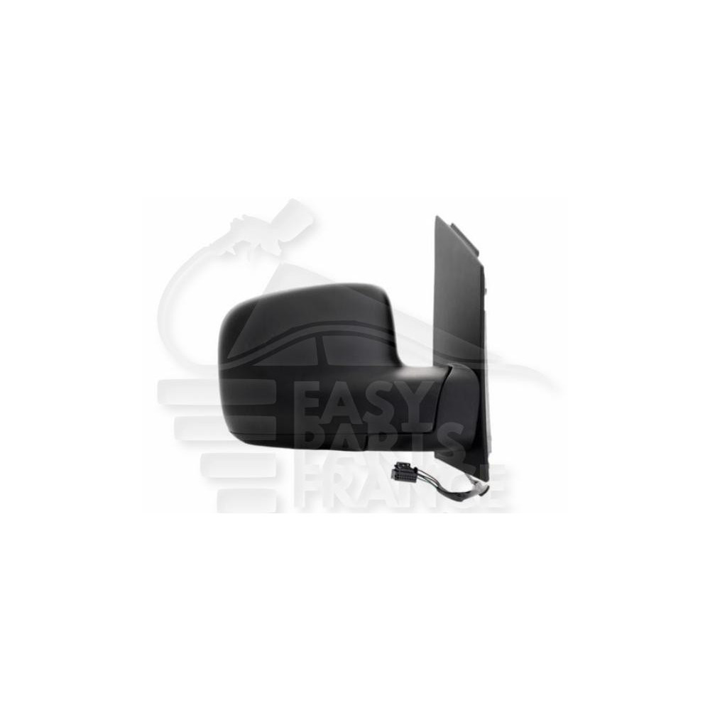 RÉTROVISEUR DROIT ÉLECTRIQUE CHAUFFANT NOIR pour VOLKSWAGEN CADDY