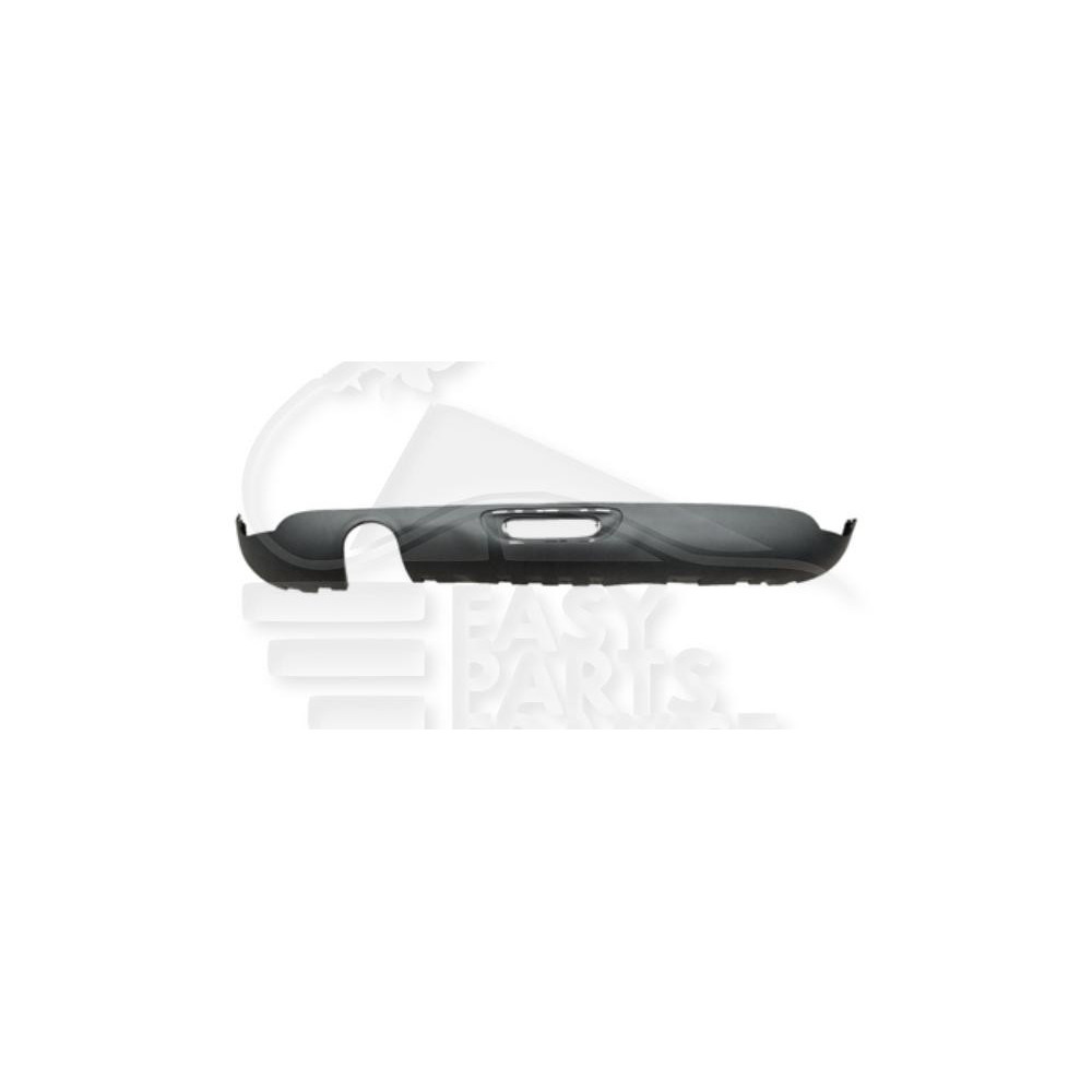 SPOILER DE PARE-CHOC ARRIÈRE NOIR SANS PACKONTROL 5 PORTES pour MINI /