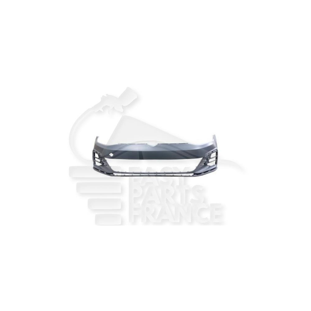 PARE-CHOC AVANT A PEINDRE SANS LAVE PHARE SANS PACKONTROL pour VOLKSWAGEN GOLF