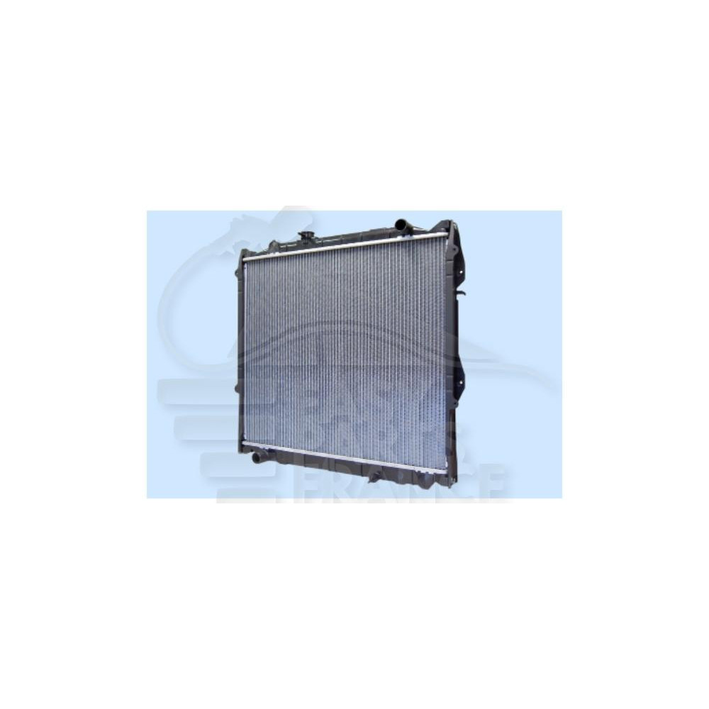 RADIATEUR 3.4 24 V BOÎTE MECA AVEC OU SANS CLIM 575 X 640 X 26 pour TOYOTA LAND CRUISER