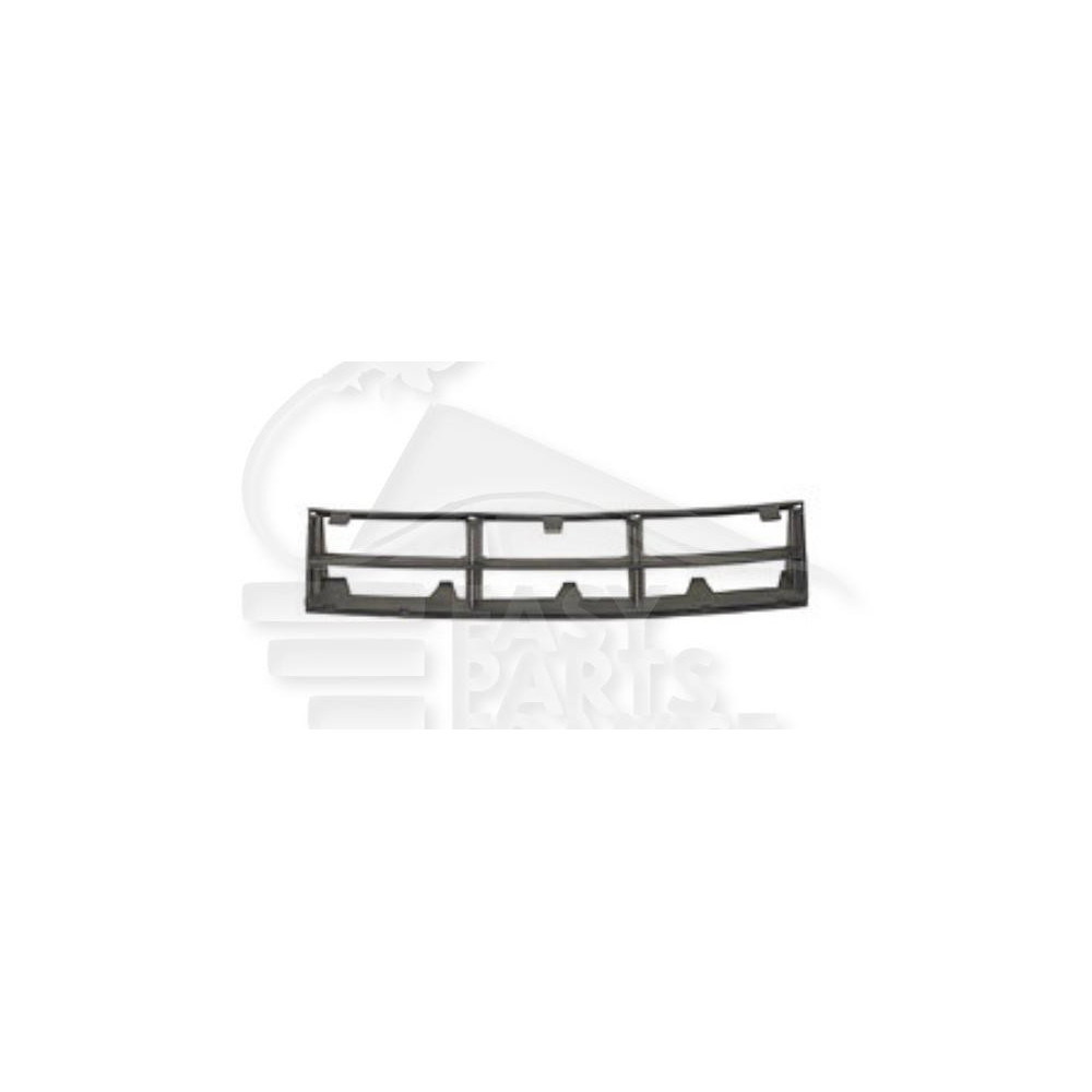 GRILLE DE PARE-CHOC AVANT CENTRALE NOIRE pour BMW S5 E39