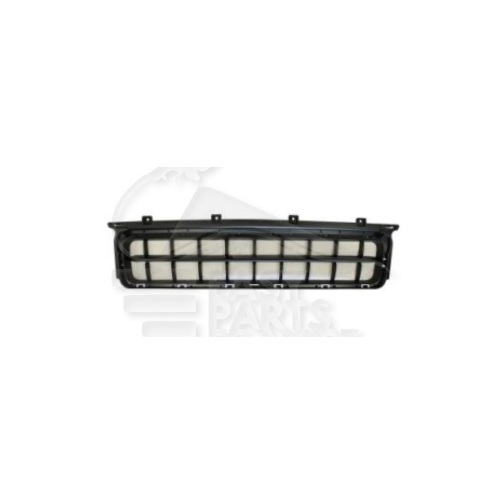 GRILLE DE PARE-CHOC AVANT CENTRALE NOIRE SANS PACKONTROL MODÈLE .BASE pour MINI /