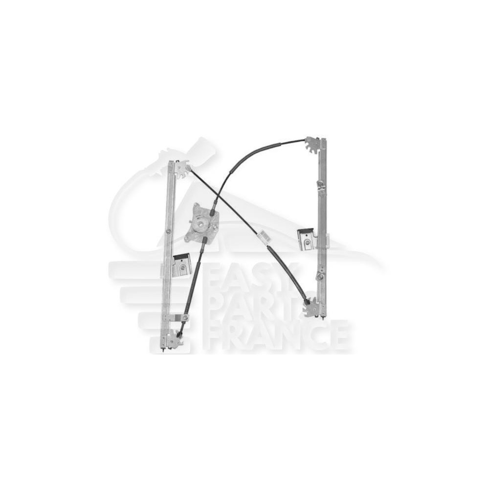 MECANISME DE LEVE VITRE AVANT-DROIT ÉLECTRIQUE pour VOLKSWAGEN CADDY
