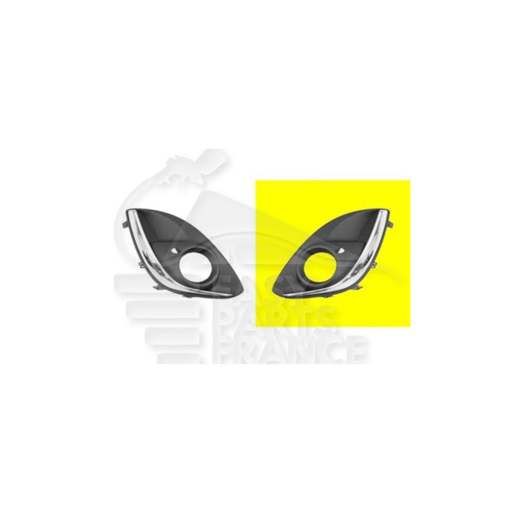 GRILLE DE PARE-CHOC AVANT-GAUCHE AVEC ANTI-BROUILLARD pour OPEL CORSA