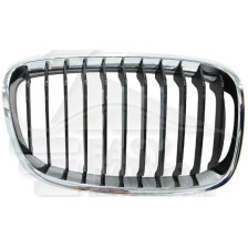 GRILLE DE CALANDRE D CHROMEE - NOIRE - CHROMEE M/BASIS 